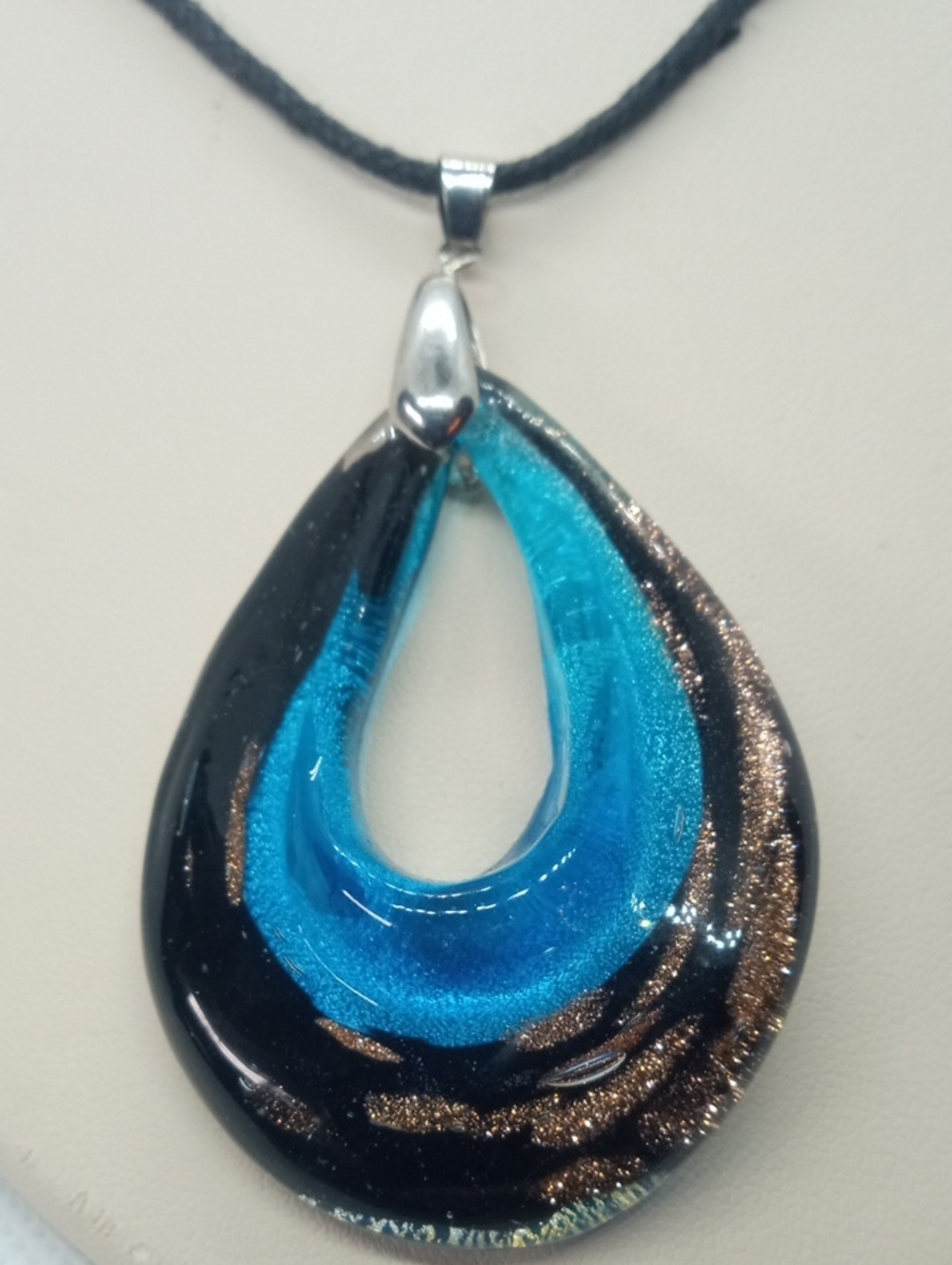 ARTISAN MUDDY GLASS RAINDROP - Picture 3 of 7
